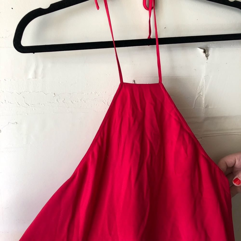 Small Leith Hot pink Halter Top 🐝🍋